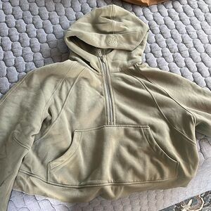 Lululemon scuba oversized half zip hoodie